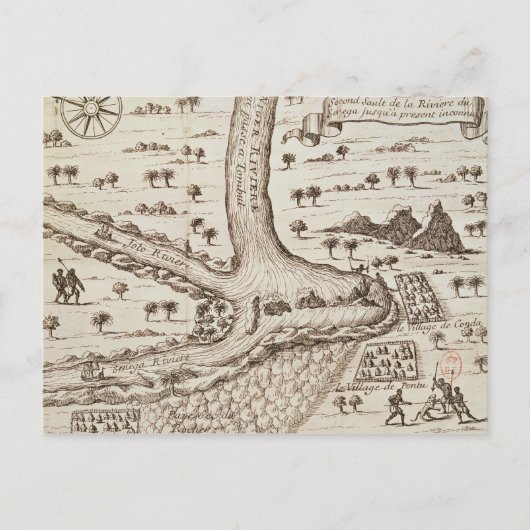 Confluence of the Niger Briefkaart (Voorkant)