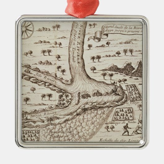 Confluence of the Niger Metalen Ornament (Voorkant)