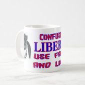 Confondez une tasse libérale (Devant gauche)