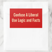 Confondre Un Autocollant Libéral (Sac)