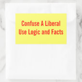 Confondre Un Autocollant Libéral (Sac)