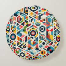 Confort circulaire : Conception Coussin ronde élég