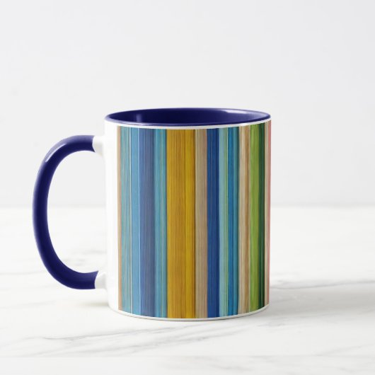 Confort Classique Stripes Café Mug (Gauche)