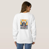 Confort classique : Sweatshirt de base des femmes (Dos entier)