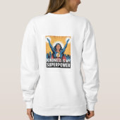 Confort classique : Sweatshirt de base des femmes (Dos)