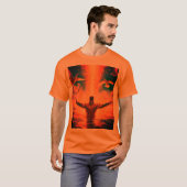 Confort classique : T-Shirt à cravate pour hommes (Devant entier)