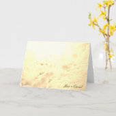 CONFORT DE CARTE ET PAIX (Fleur jaune)