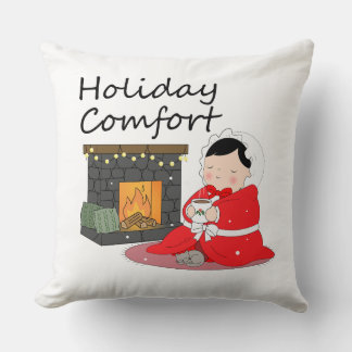 Confort des Fêtes - Coussin décoratif à thème de N
