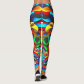 confort élégant leggings sur mesure premium active (Dos)
