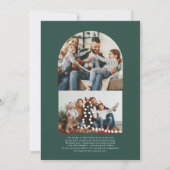 Confort et joie | Carte de vacances de Noël (Dos)