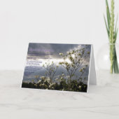 Confort éternel : une carte de sympathie chrétienn (Devant)