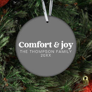 Confort & Joie Moderne minimaliste Gris Noël