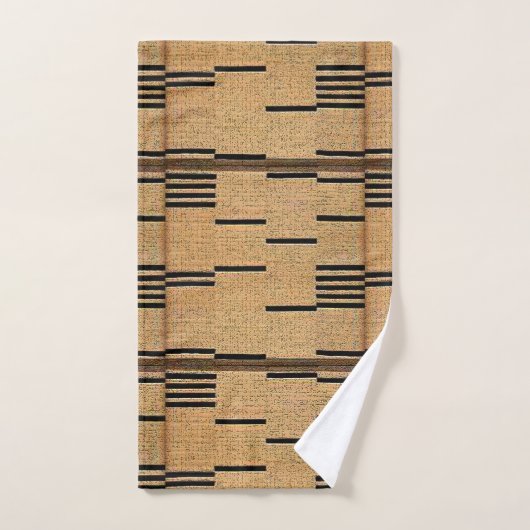 "Confort nubien" (Serviette à main)