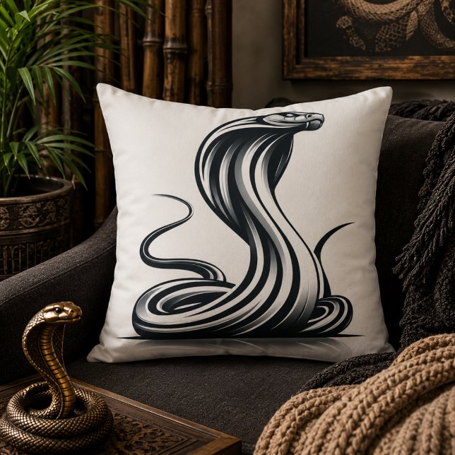 Confort Serpentin : Oreiller en forme de Cobra pou (Serpentine Comfort: Cobra-Shaped Pillow for Exotic)