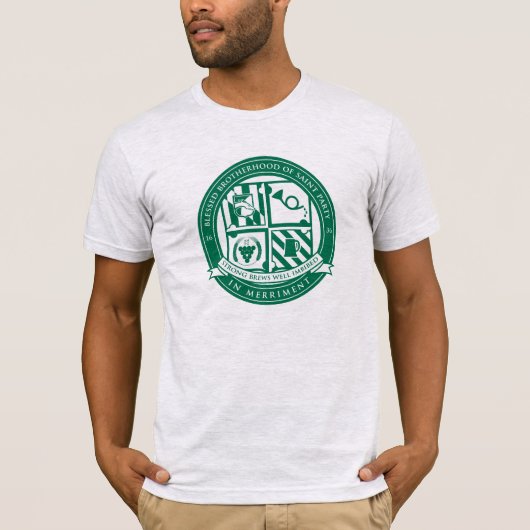 Confrérie bénie de T-shirt de partie de saint (Devant)