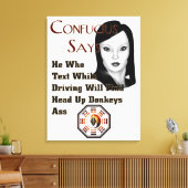 Confucius Dit Impression De Toile (Insitu(Salon))