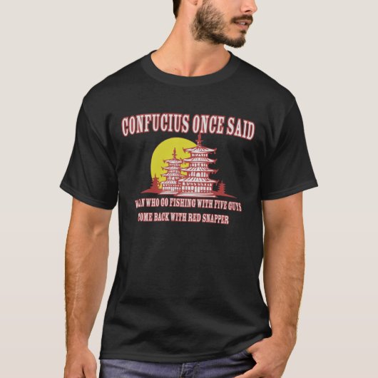 CONFUCIUS FISH T-SHIRT (Voorkant)