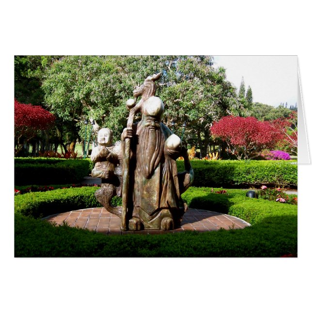 Confucius sur l'île d'Hawaii, Lanai (Devant Horizontal)