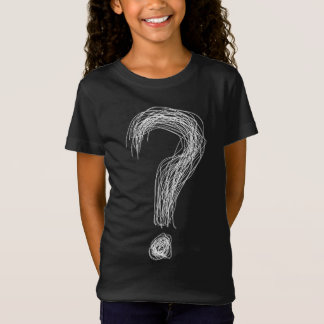 Confused Scribble Question Mark Chaos Overthinking T-shirt