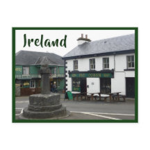 Cong (stil Man) Village Square met tekst