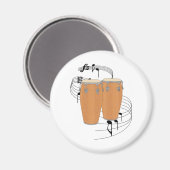 Conga Drums Magneet (Voorkant / Achterkant)