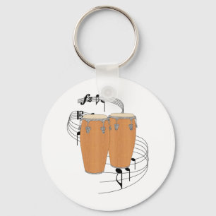 Conga Drums Sleutelhanger