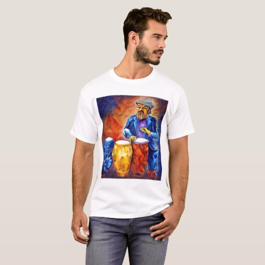 CONGA MAN T-SHIRT (Voorkant volledig)