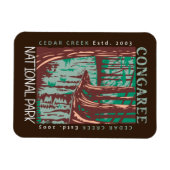 Congaree National Park Cedar Creek  Magneet (Horizontaal)