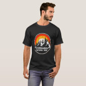 Congaree National Park Mountain Camping South Caro T-shirt (Voorkant volledig)