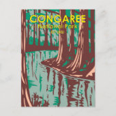 Congaree National Park South Carolina  Briefkaart (Voorkant)