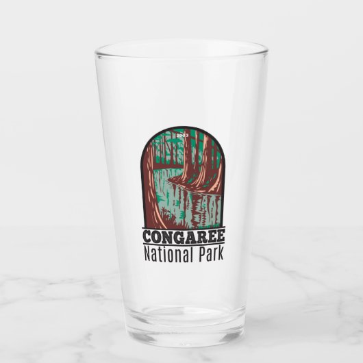 Congaree National Park South Carolina  Glas (Voorkant)