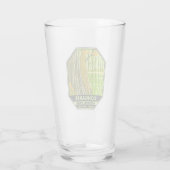 Congaree National Park South Carolina Retro Glas (Achterkant)