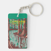 Congaree National Park South Carolina  Sleutelhanger (achterkant)