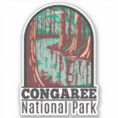 Congaree National Park South Carolina  Sticker (Voorkant)