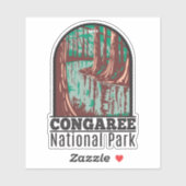 Congaree National Park South Carolina  Sticker (Vel)