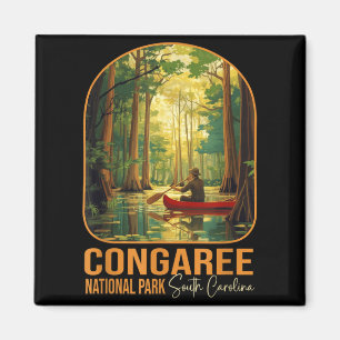 Congaree National Park South Carolina Wandelen Magneet