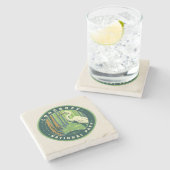 Congaree National Park Stenen Onderzetter (Zijkant)