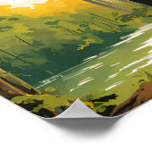 Congaree National Park Travel PS Poster (Hoek)