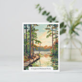 Congaree National Park USA Briefkaart (Staand voorkant)