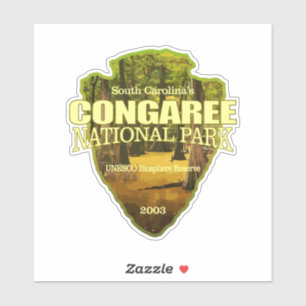 Congaree NP (pijlpunt) Sticker