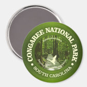 Congaree NP (rd)2 Magneet (Voorkant / Achterkant)