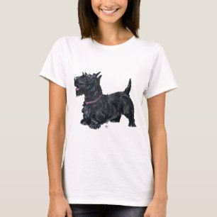Congenial Scottish Terrier T-shirt