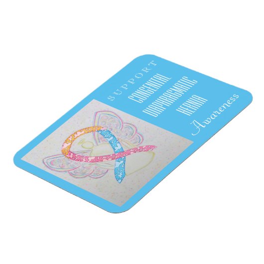 Congenitale diafragmatische Hernia Ribbon Magnet Magneet (Linkerzijde)