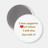 Congestief hartfalen magneet (Voorkant / Achterkant)