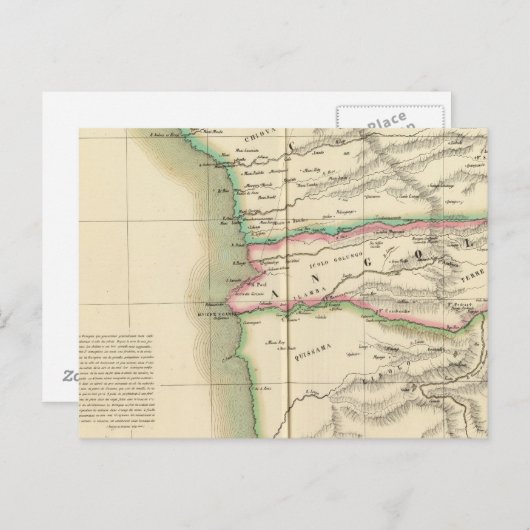 Congo, Afrika 41 Briefkaart (Voorkant / Achterkant)