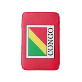 Congo-Brazzaville Badmat (Voorkant Verticaal)