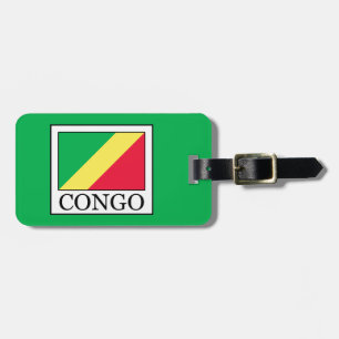 Congo-Brazzaville Bagagelabel