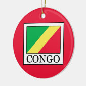 Congo-Brazzaville Keramisch Ornament (Links)