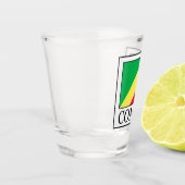 Congo-Brazzaville Shot Glas (Links)