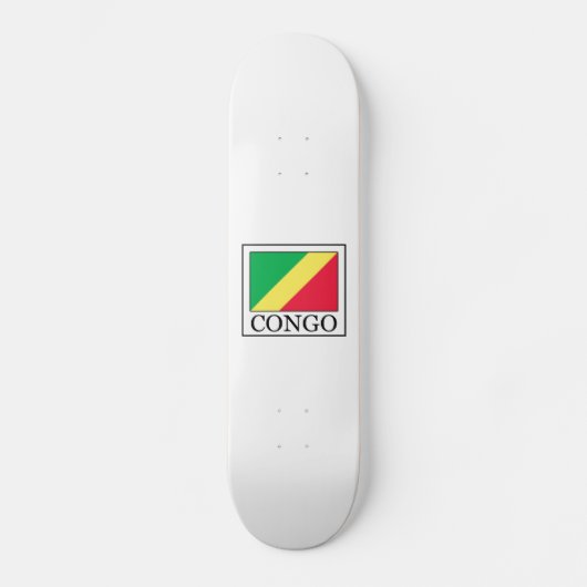 Congo-Brazzaville Skateboard (Voorkant)